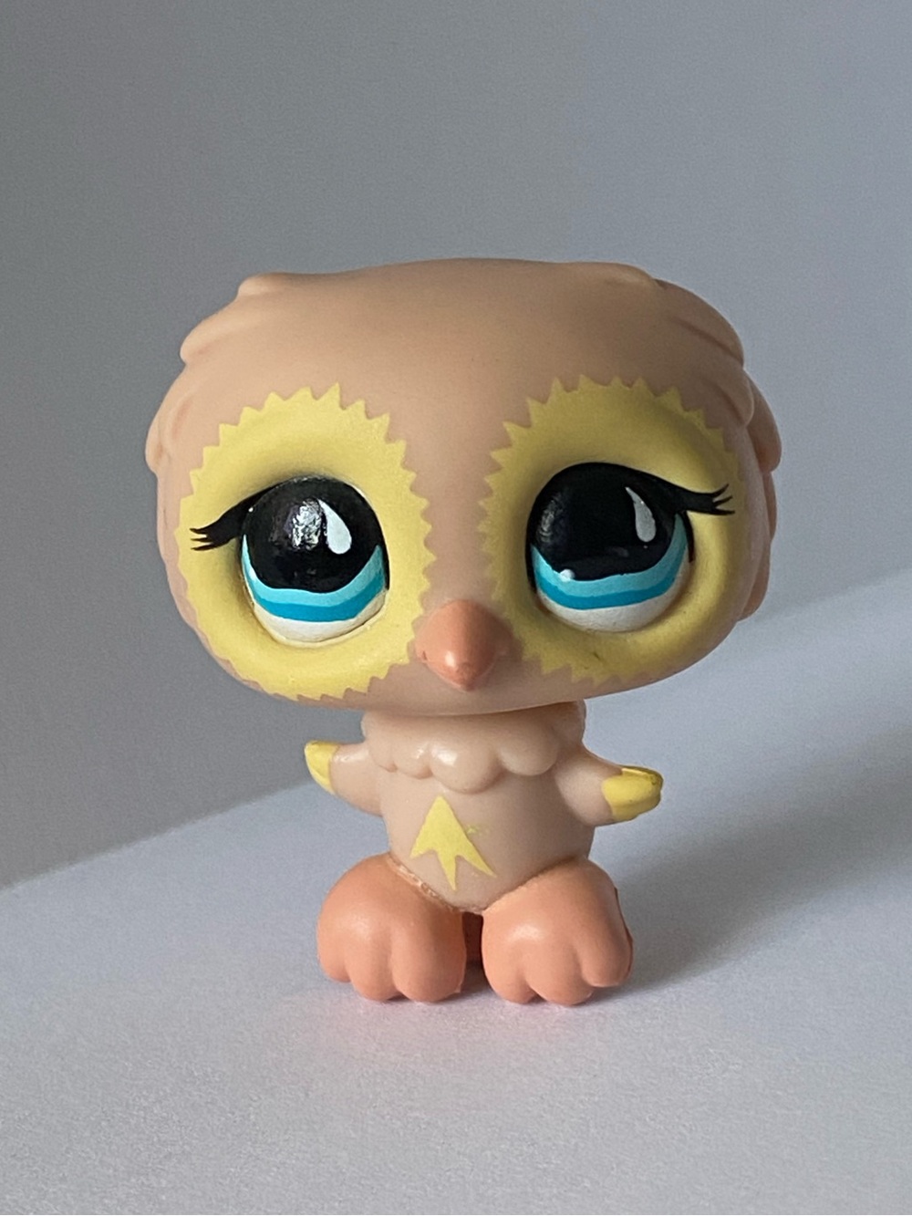 Littlest Pet Shop LPS Owl #674 Hasbro 2007